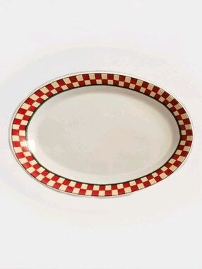Debbie Mumm Magic of Santa Underplate Gravy Boat Saucer Relish Dish 7” Sakura
